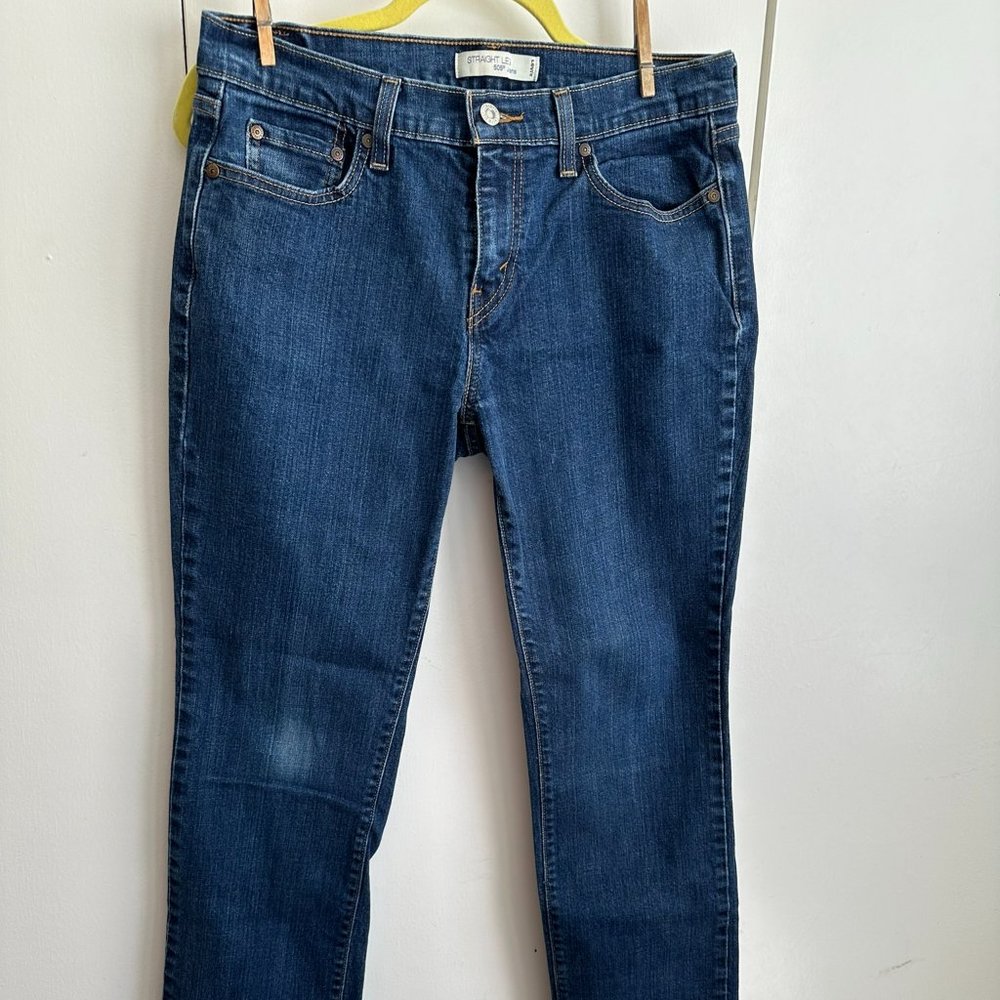Levis 505 Straight Leg Jeans